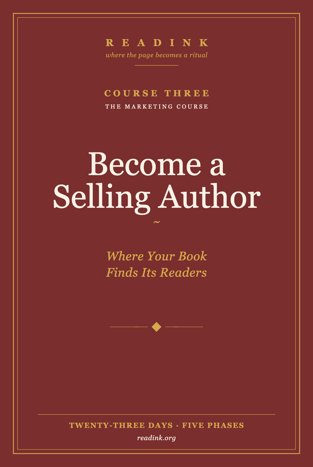 Become a Selling Author