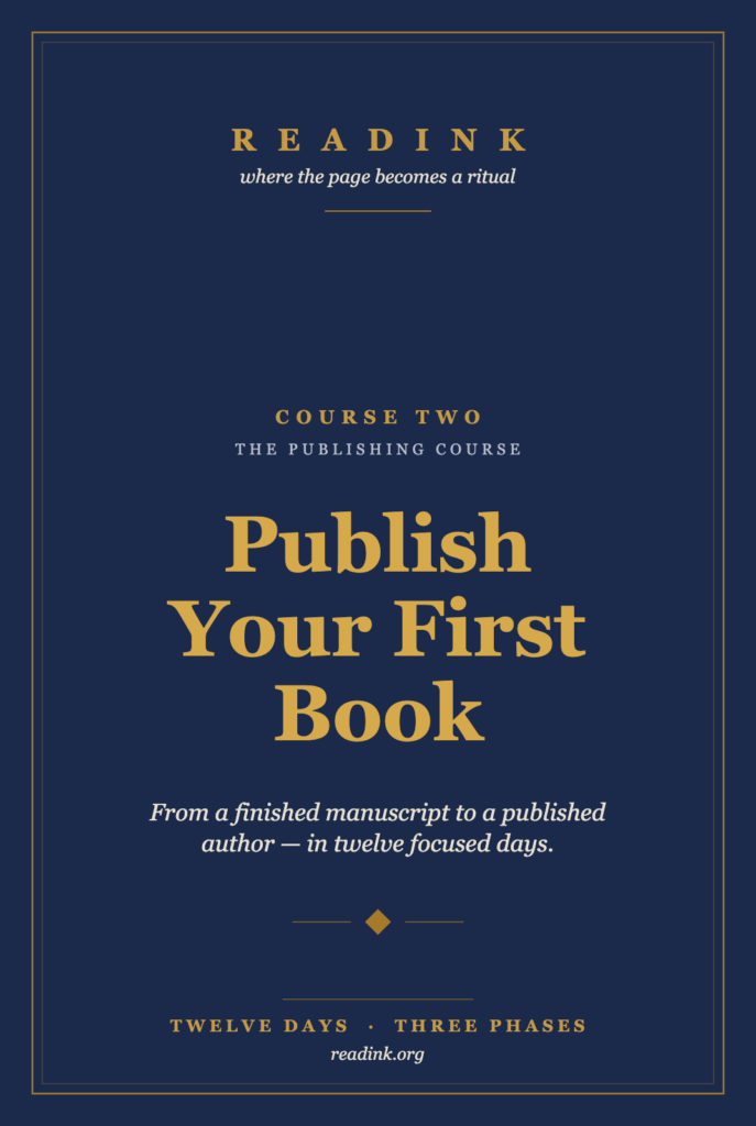 Publish Your First Book in 14 Days