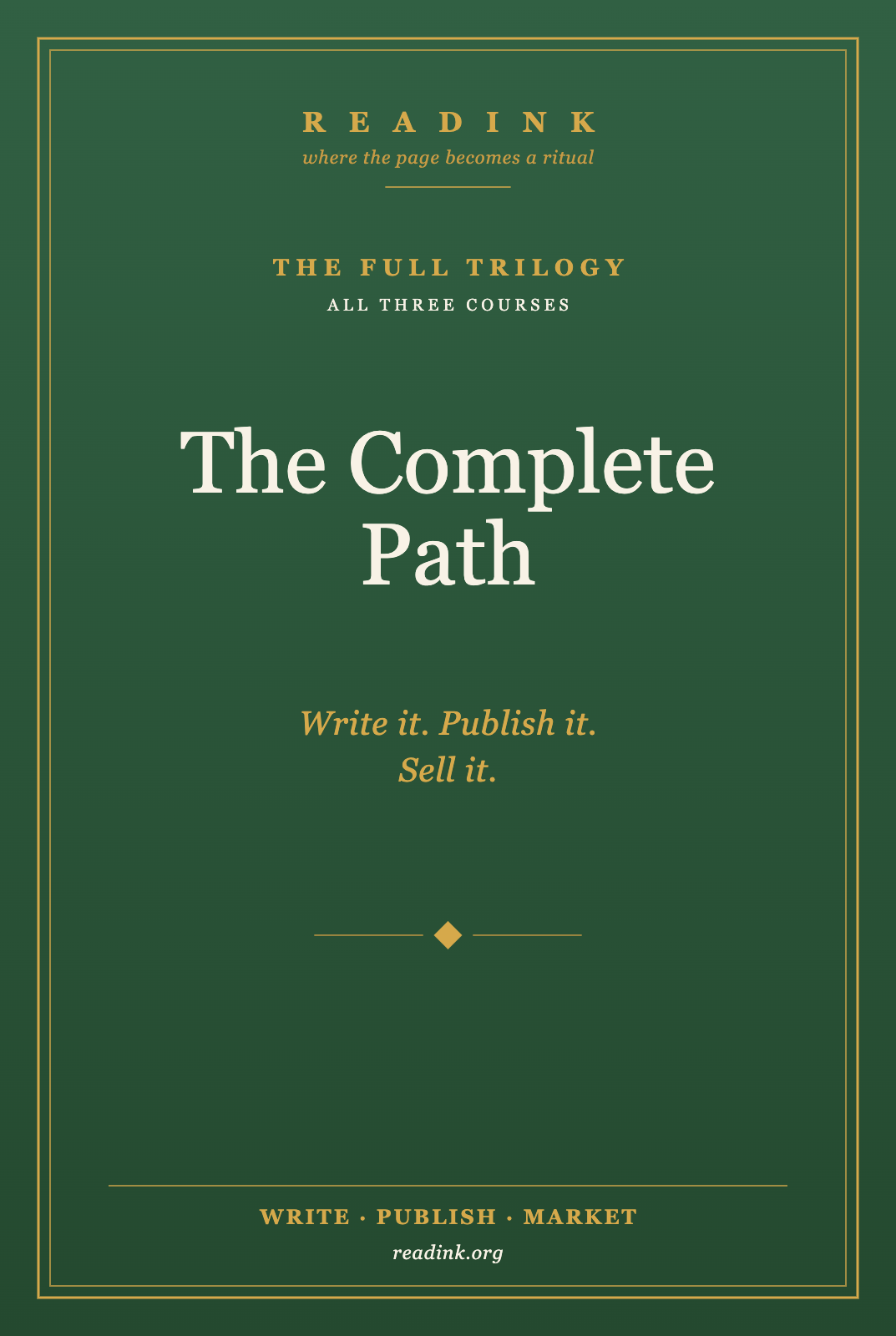 The Complete Path — The Full Trilogy