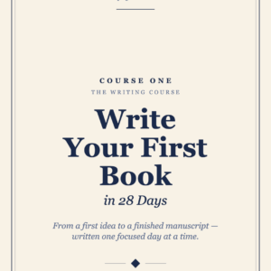 Write Your First Book in 28 Days