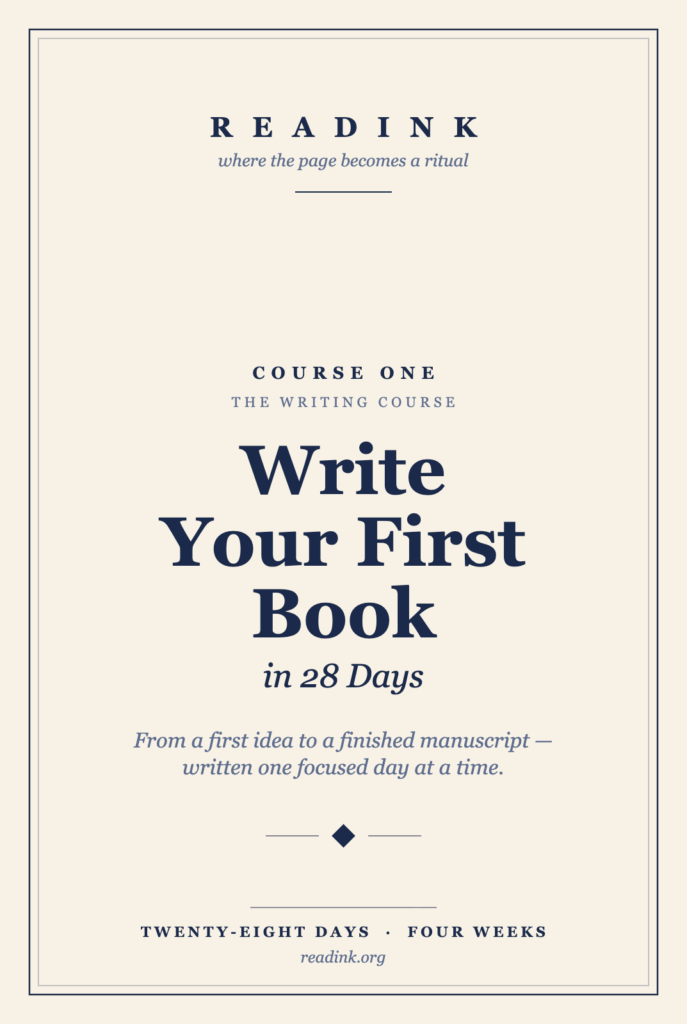 Write Your First Book in 28 Days